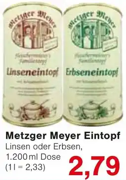 Wiglo Wunderland Metzger Meyer Eintopf Angebot