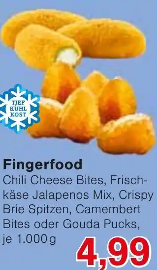 Wiglo Wunderland Fingerfood Angebot