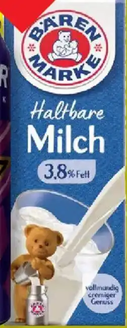 Lidl Bärenmarke Haltbare Milch Angebot