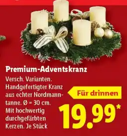 Lidl Premium-Adventskranz Angebot