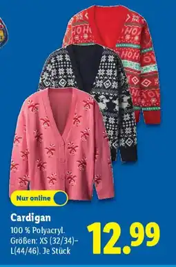 Lidl Cardigan Angebot