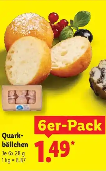 Lidl Quark- bällchen Angebot