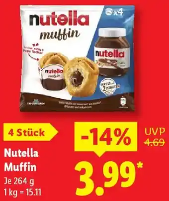 Lidl Nutella Muffin Angebot