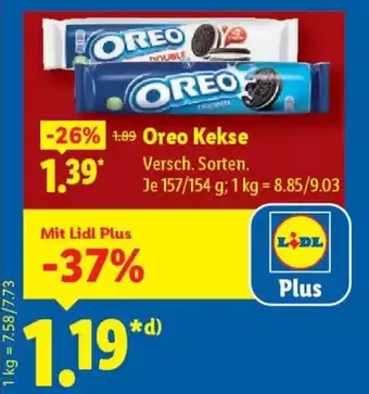 Lidl Oreo Kekse Angebot