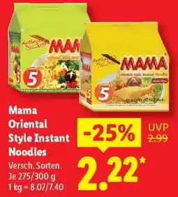 Lidl Mama Oriental Style Instant Angebot