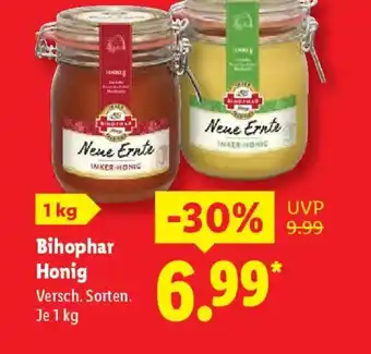 Lidl Bihophar Honig Angebot