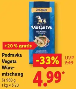 Lidl Podravka Vegeta Würzmischung Angebot