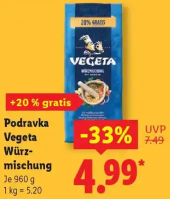 Lidl Podravka Vegeta Würzmischung Angebot