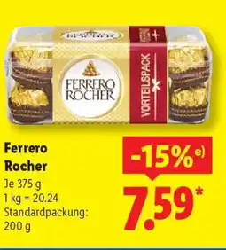 Lidl Ferrero Rocher Angebot