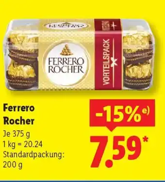 Lidl Ferrero Rocher Angebot