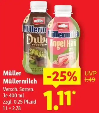 Lidl Müller Müllermilch Angebot