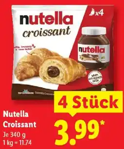 Lidl nutella croissant Angebot