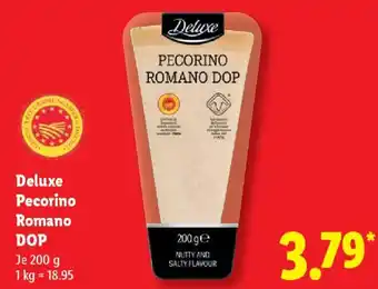 Lidl Deluxe PECORINO ROMANO DOP Angebot