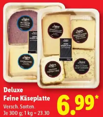 Lidl Deluxe Feine Käseplatte Angebot
