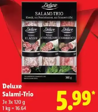 Lidl Deluxe Salami-Trio Angebot
