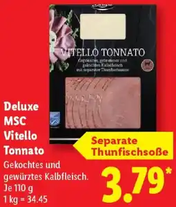 Lidl Deluxe MSC Vitello Tonnato Angebot
