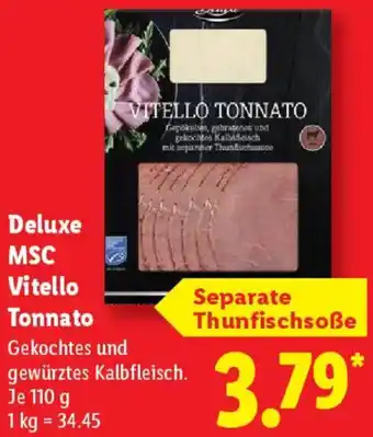 Lidl Deluxe MSC Vitello Tonnato Angebot