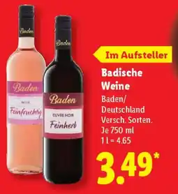 Lidl Baden Weine Angebot