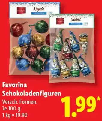 Lidl Favorina Schokoladenfiguren Angebot
