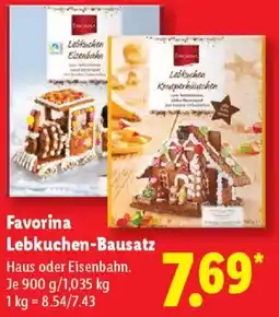 Lidl Favorina Lebkuchen-Bausatz Angebot