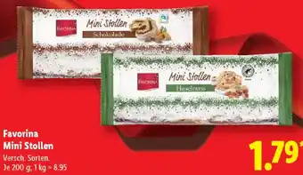 Lidl Favorina Mini Stollen Angebot