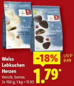Lidl Weiss Lebkuchen Herzen Angebot