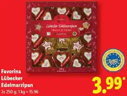 Lidl Favorina Lübecker Edelmarzipan Angebot