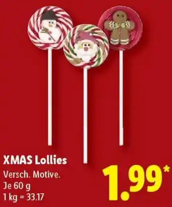 Lidl XMAS Lollies Angebot