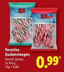 Lidl Favorina Zuckerstangen Angebot