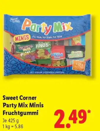 Lidl Sweet Corner Party Mix Minis Fruchtgummi Angebot