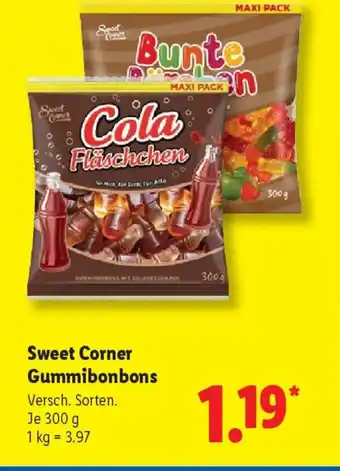 Lidl Sweet Corner Gummibonbons Angebot