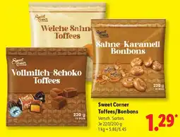 Lidl Sweet Corner Toffees/Bonbons Angebot