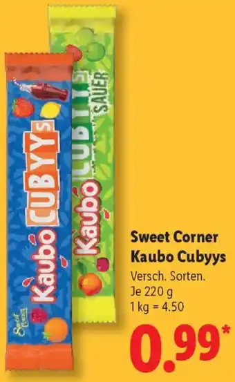 Lidl Sweet Corner Kaubo Cubyys Angebot