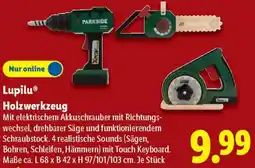 Lidl Lupilu Holzwerkzeug Angebot