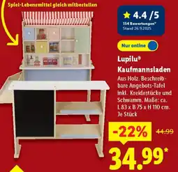 Lidl Lupilu Kaufmannsladen Angebot