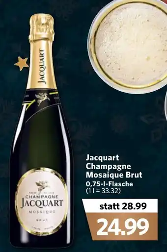 Combi Jacquart Champagne Mosaique Brut 0,75L Angebot