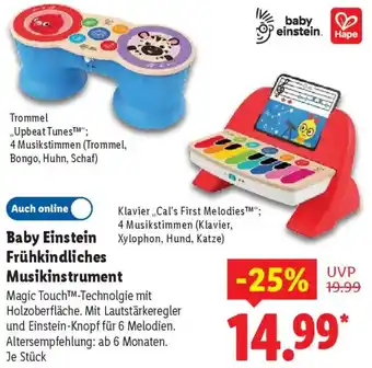 Lidl Baby Einstein Frühkindliches Musikinstrument Angebot