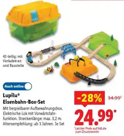 Lidl Lupilu Eisenbahn-Box-Set Angebot