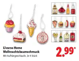 Lidl Livarno Home Weihnachtsbaumschmuck Angebot