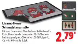 Lidl Livarno Home Schmutzfangmatte Angebot