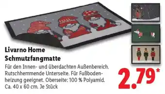 Lidl Livarno Home Schmutzfangmatte Angebot