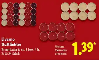 Lidl Livarno Duftlichter Angebot