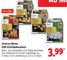 Lidl Livarno Home LED-Lichtdekoration Angebot