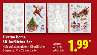 Lidl Livarno Home 3D-Aufkleber-Set Angebot