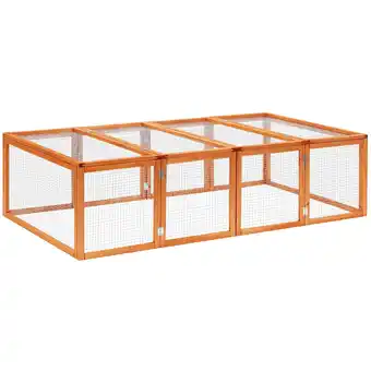 Netto Marken-Discount PawHut Freigehege Tannenholz Angebot