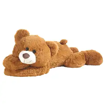 Netto Marken-Discount HEUNEC Bär XL liegend hellbraun Angebot