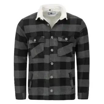 Netto Marken-Discount Rock Creek Winterjacke Kariert Regular Fit Angebot