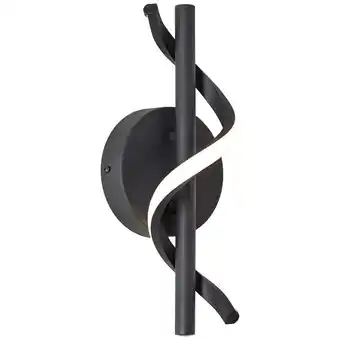 Netto Marken-Discount Brilliant Lampe Eunice LED Wandleuchte schwarz matt schwarz 7,5 W LED integriert Angebot