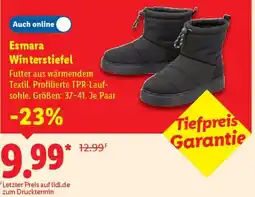 Lidl Esmara Winterstiefel Angebot