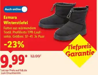 Lidl Esmara Winterstiefel Angebot